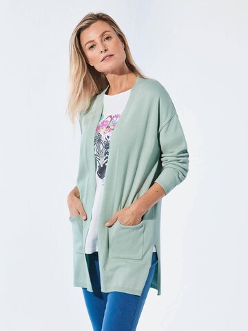 Cardigan Goldner en vert