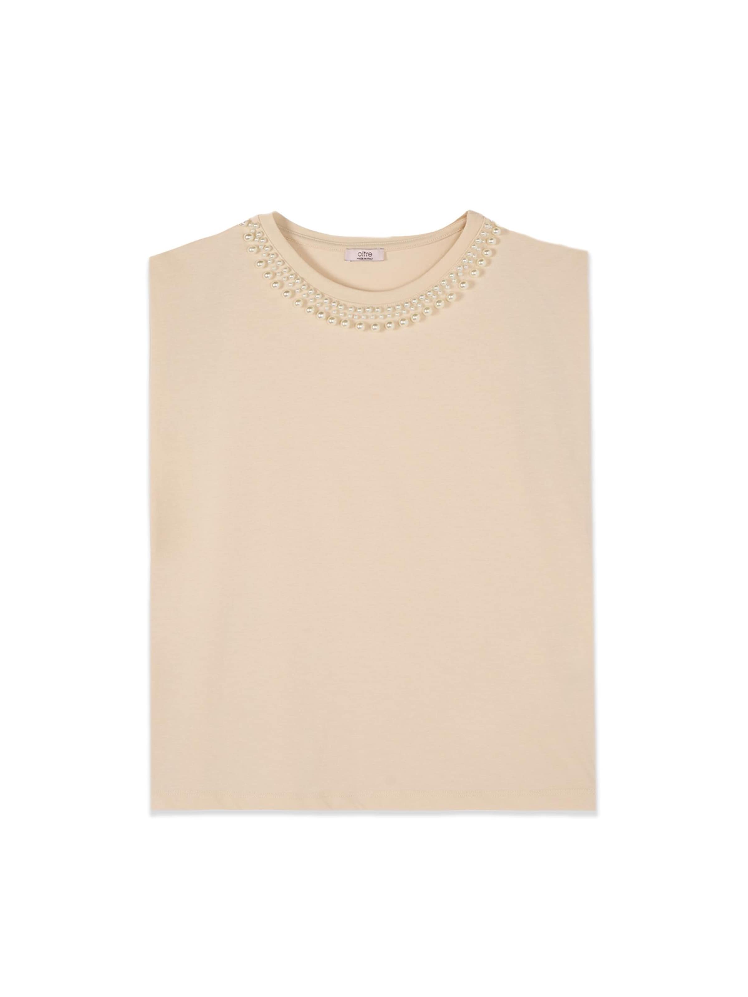 Haut oltre en beige : devant