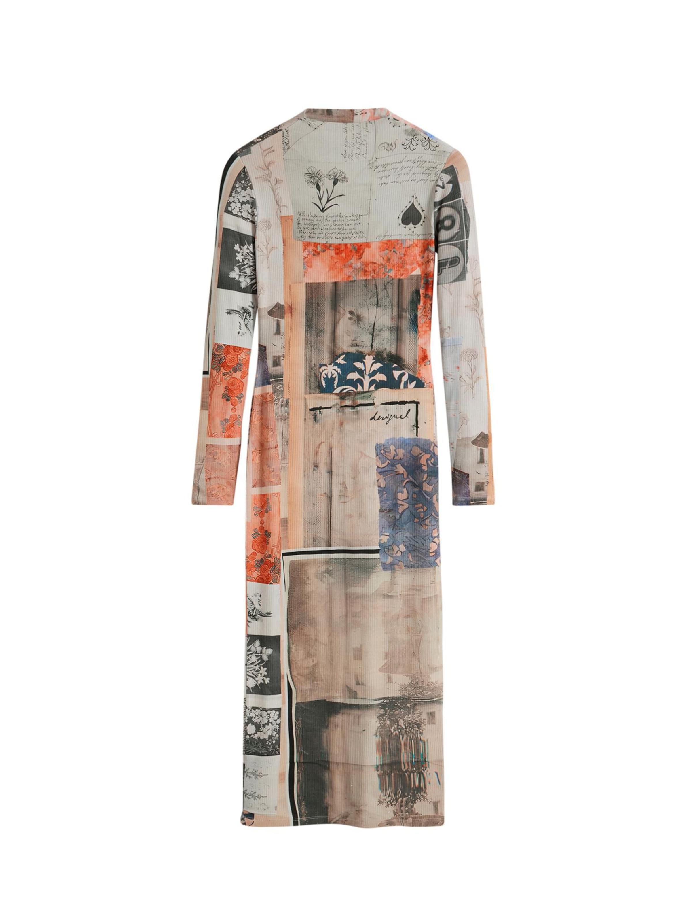 jauktas krāsas Desigual Kleita: no priekšpuses