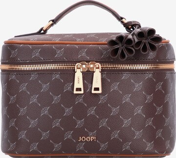 JOOP! Toiletry Bag 'Flora' in Brown: front