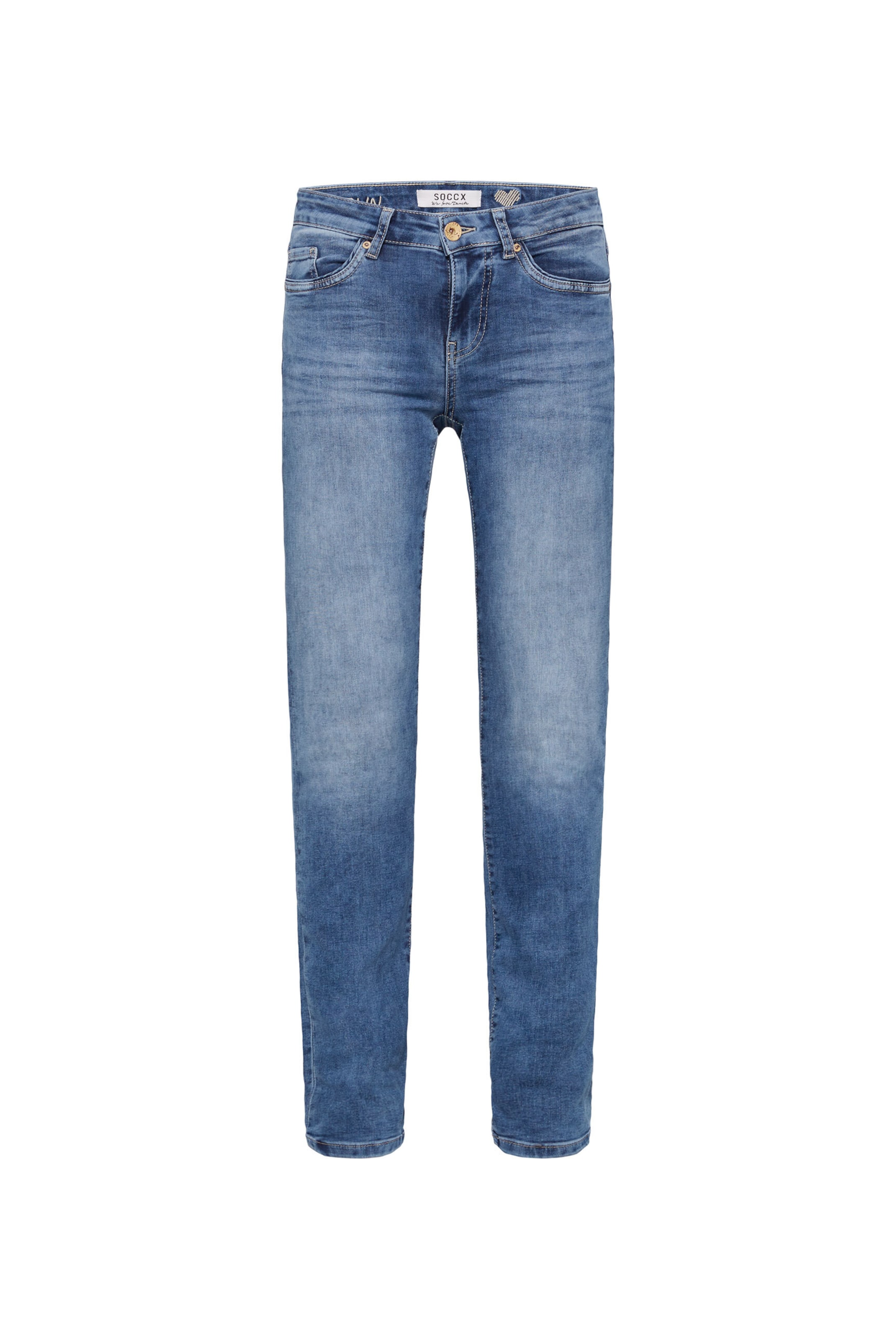 Soccx Regular Jeans 'RO:MY' in Blau: Vorderseite