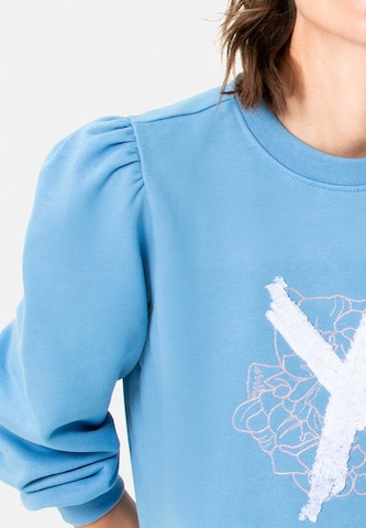 Suri Frey Sweatshirt ' Freyday ' in Blue
