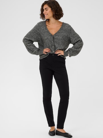 Kaffe Slimfit Kalhoty 'Hazel' – černá