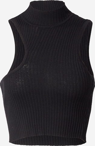 Cotton On Knitted Top 'FOXY' in Black: front