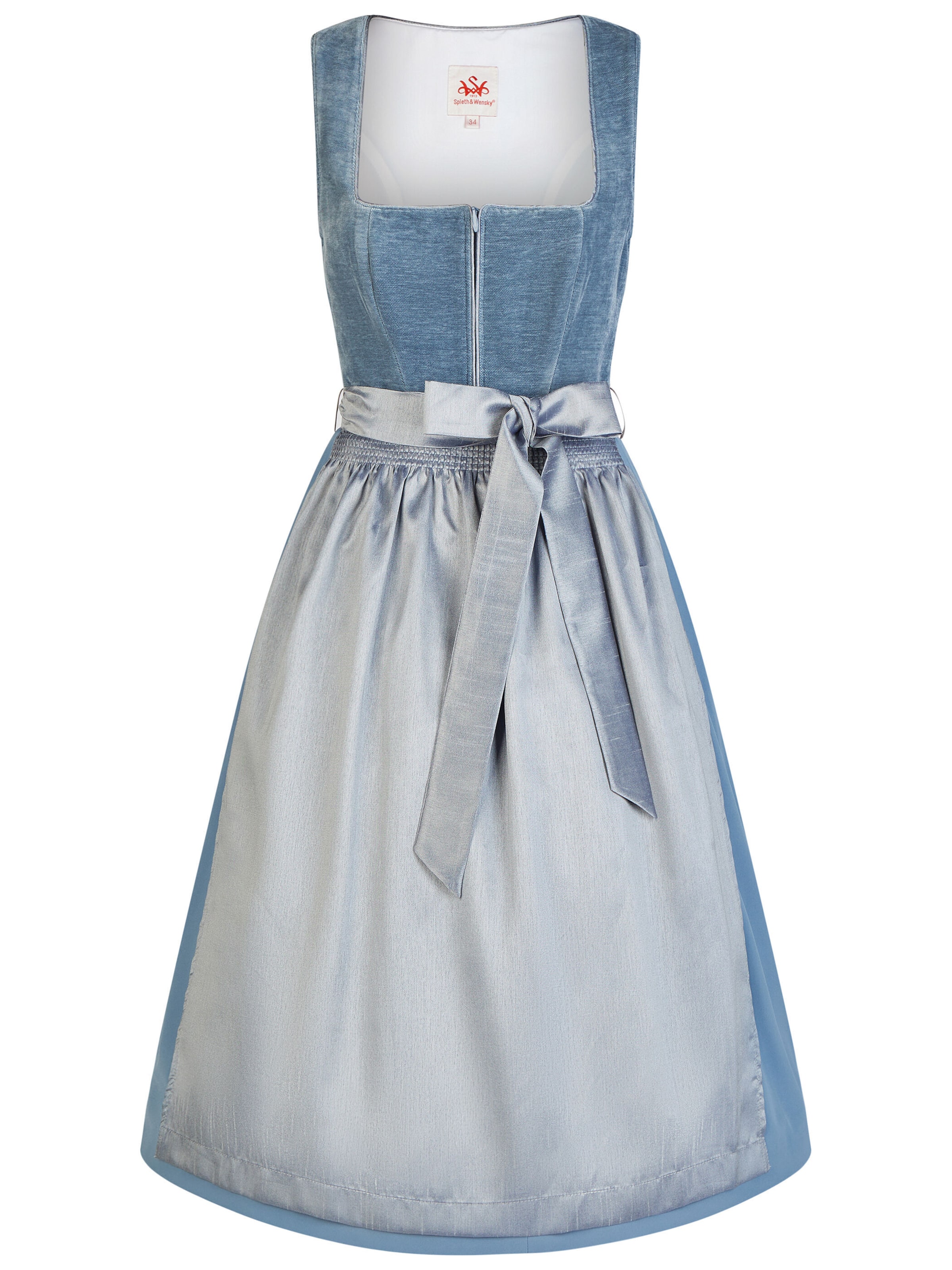 Dirndl 'Havard' SPIETH & WENSKY en bleu : devant