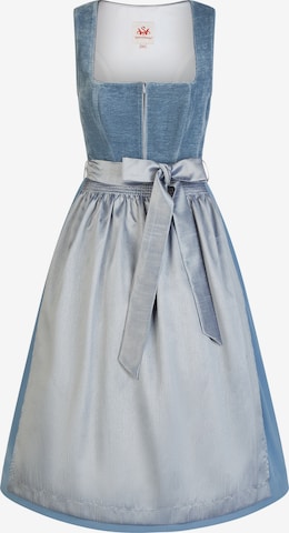 Dirndl 'Havard' SPIETH & WENSKY en bleu : devant