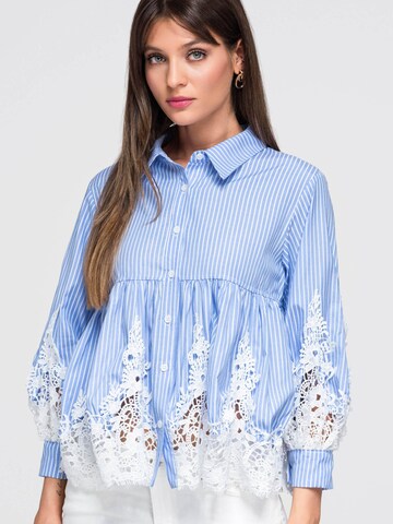 Ombre Blus i blå: framsida