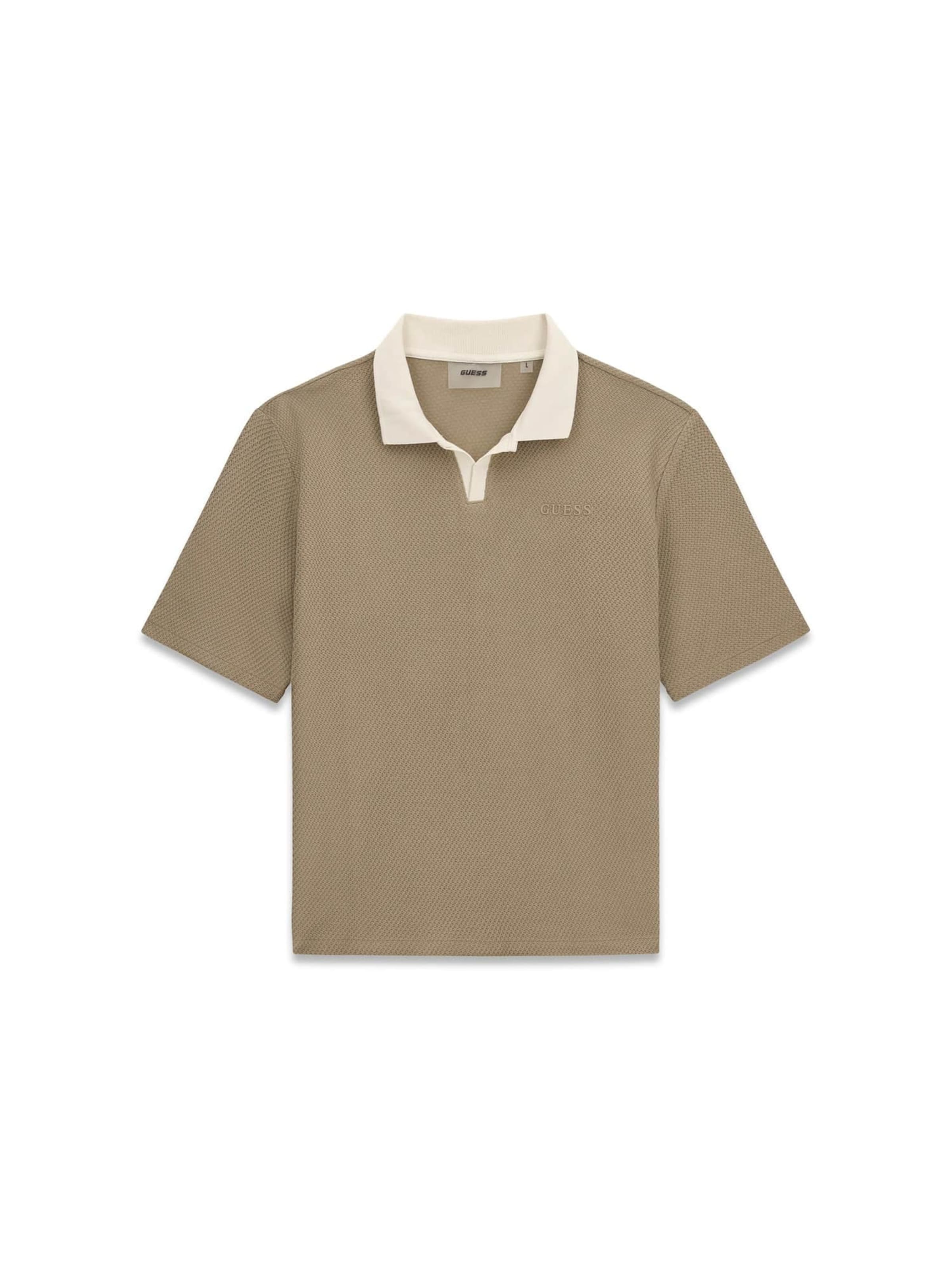 GUESS Poloshirt in Beige: Vorderseite