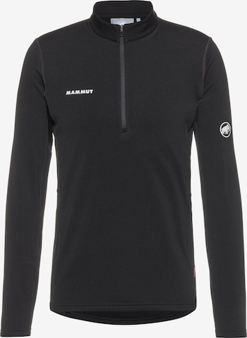 MAMMUT Sportpullover 'Aenergy' in Schwarz: Vorderseite