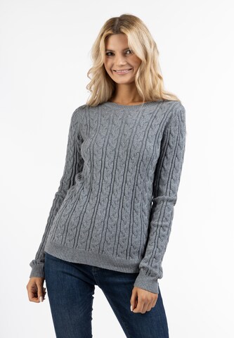 usha BLUE LABEL Pullover in Grau: predná strana