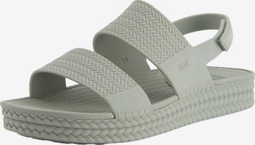 REEF Beach & Pool Shoes ' Water Vista ' in Green: front