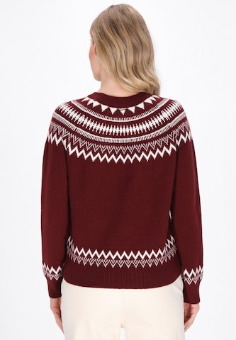 Pull-over DreiMaster Maritim en rouge