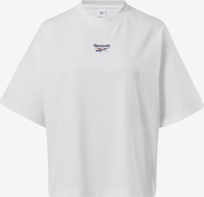 Reebok Classics T-Shirt in dunkelblau / rot / weiß, Produktansicht