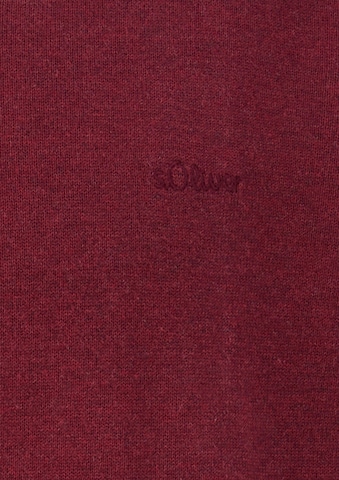 s.Oliver Men Big Sizes Pullover in Rot: Vorderseite