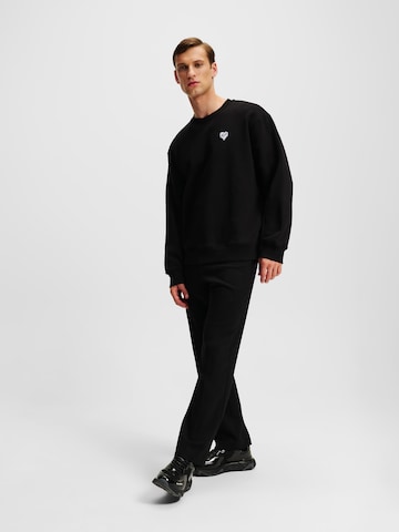 Karl Lagerfeld - Sudadera 'HEART' en negro