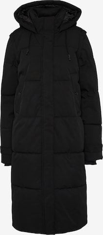 Vero Moda Tall Pitkä talvitakki 'VMMARGARET' värissä musta: etupuoli