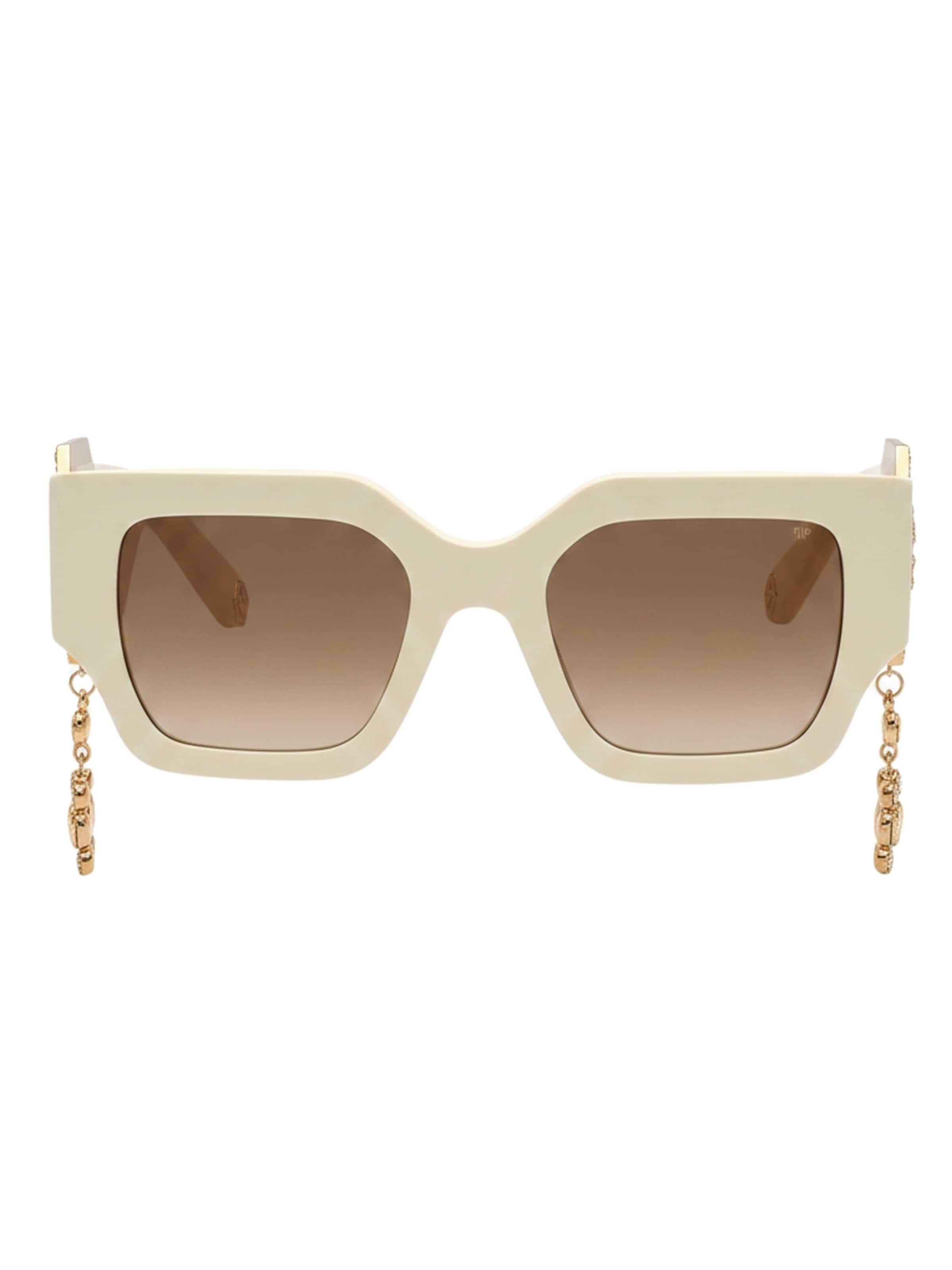 Lunettes de soleil Philipp Plein en blanc