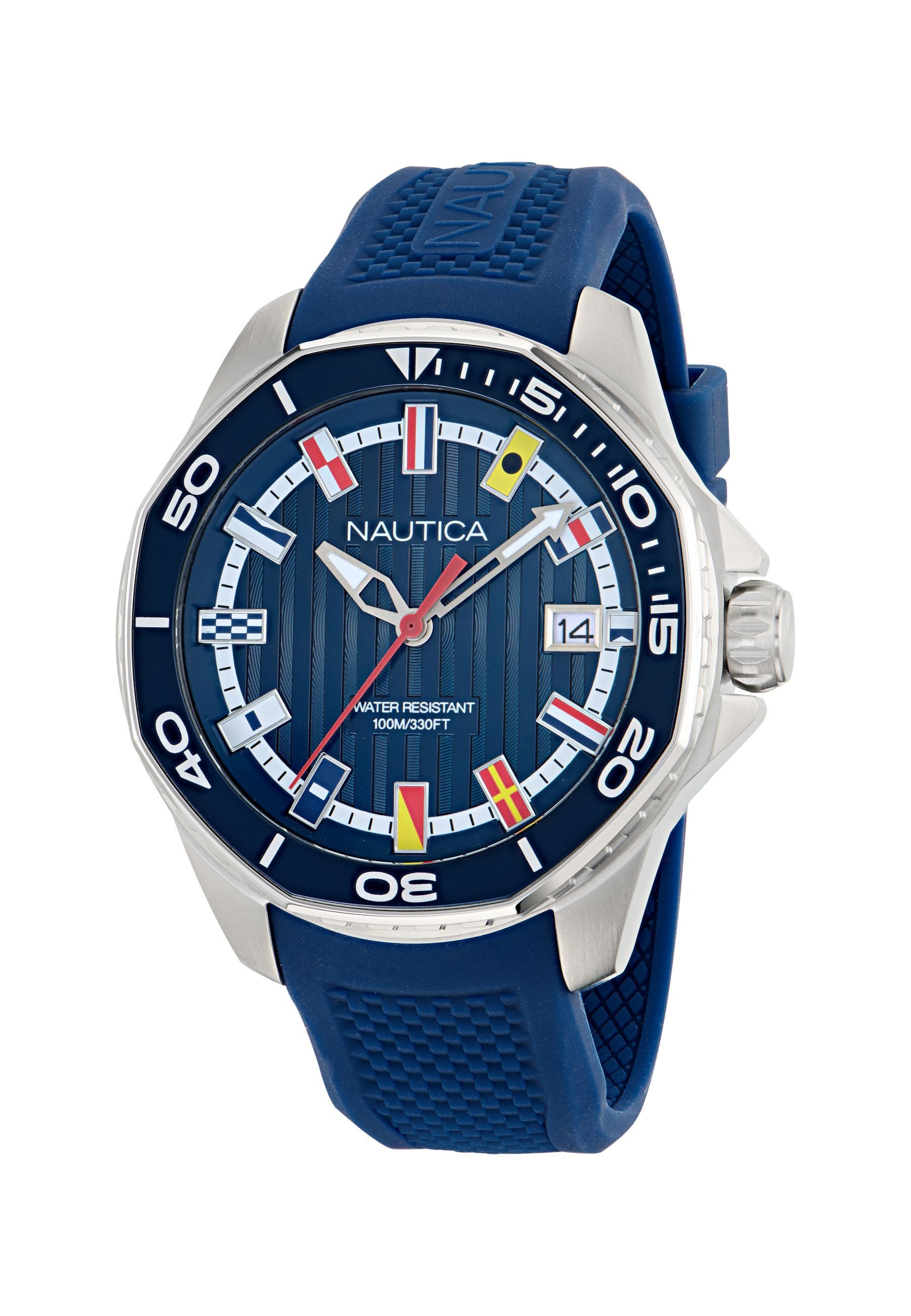 Montre à affichage analogique ' KOH MAY BAY ' NAUTICA en bleu : devant
