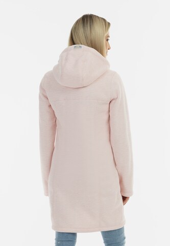 Schmuddelwedda Fleece jas in Roze