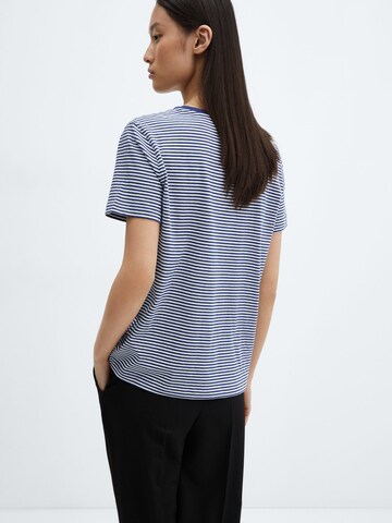 MANGO T-Shirt 'CHALACA' in Blau