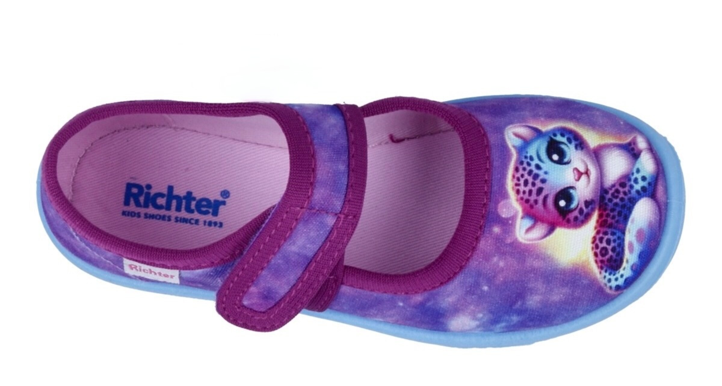 Richter Schuhe Slippers in Purple