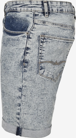 Urban Classics Slimfit Jeans i blå