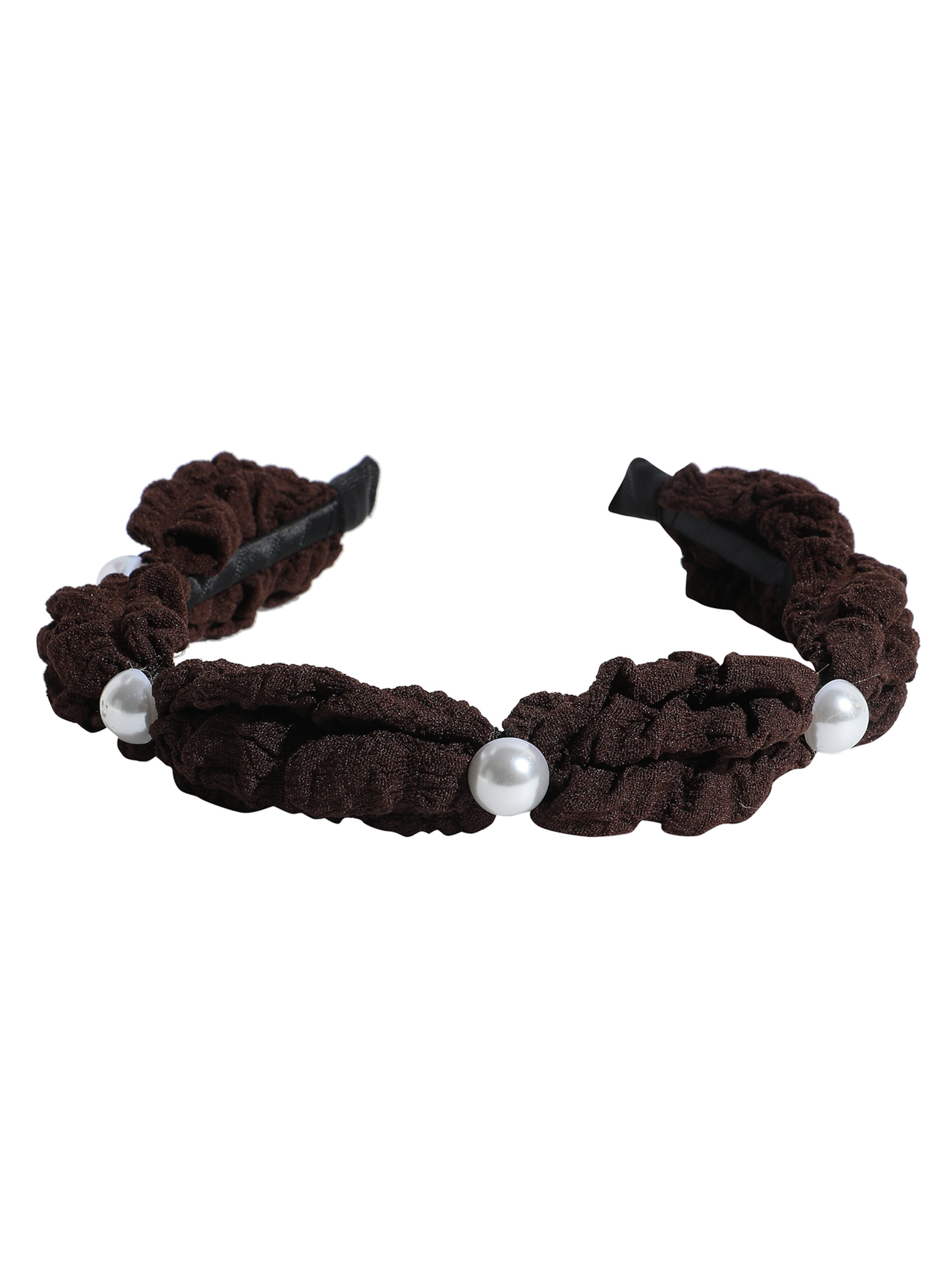 Ornamento per i capelli ' Jayoti ' di SOHI in marrone: frontale