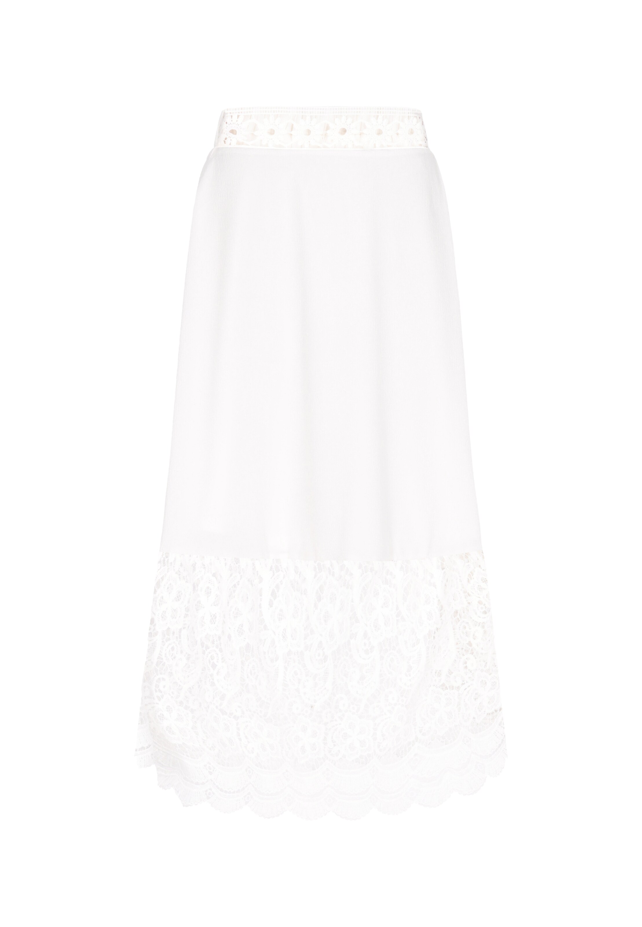 IZIA Skirt in White: front