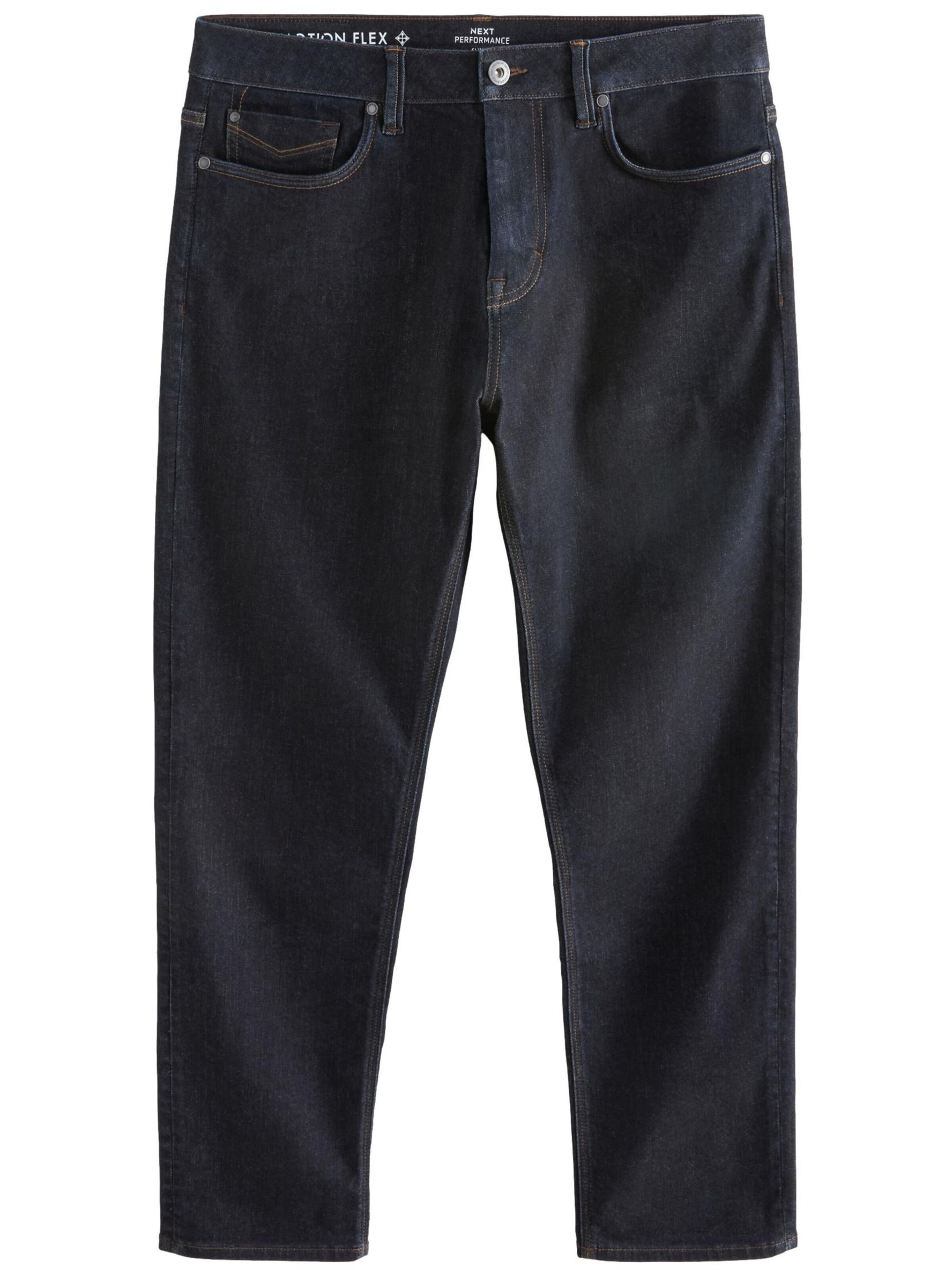 Next Úzky strih Džínsy 'Motion Flex' - Modrá: predná strana