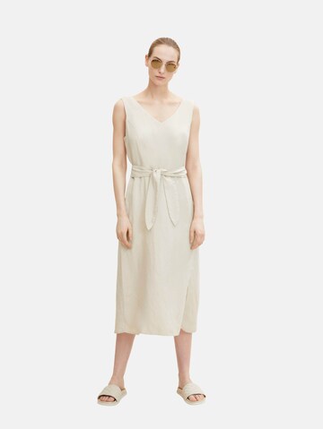 TOM TAILOR Dress in Beige