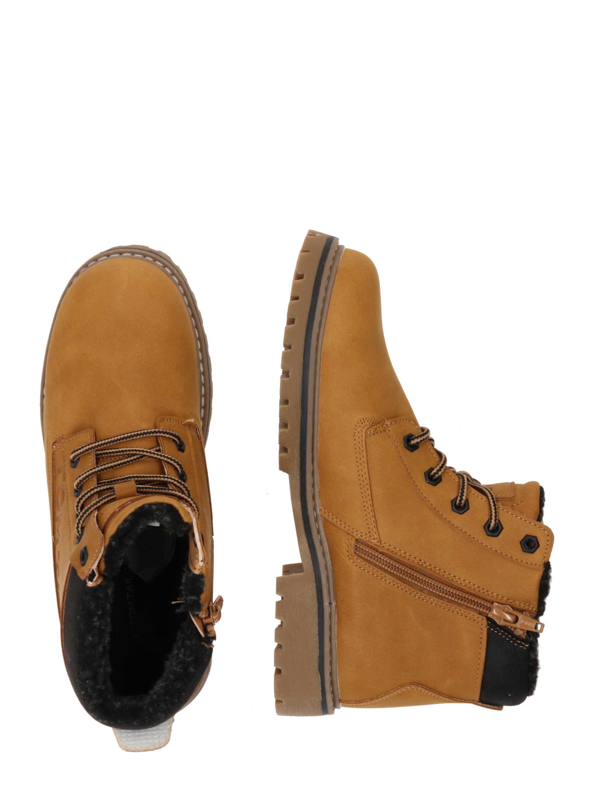 TOM TAILOR Boots in Beige