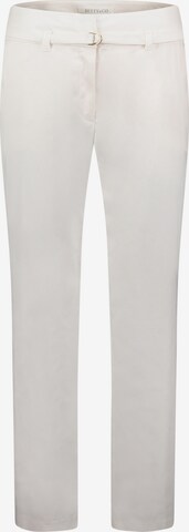 Betty & Co Slimfit Broek in Wit: voorkant