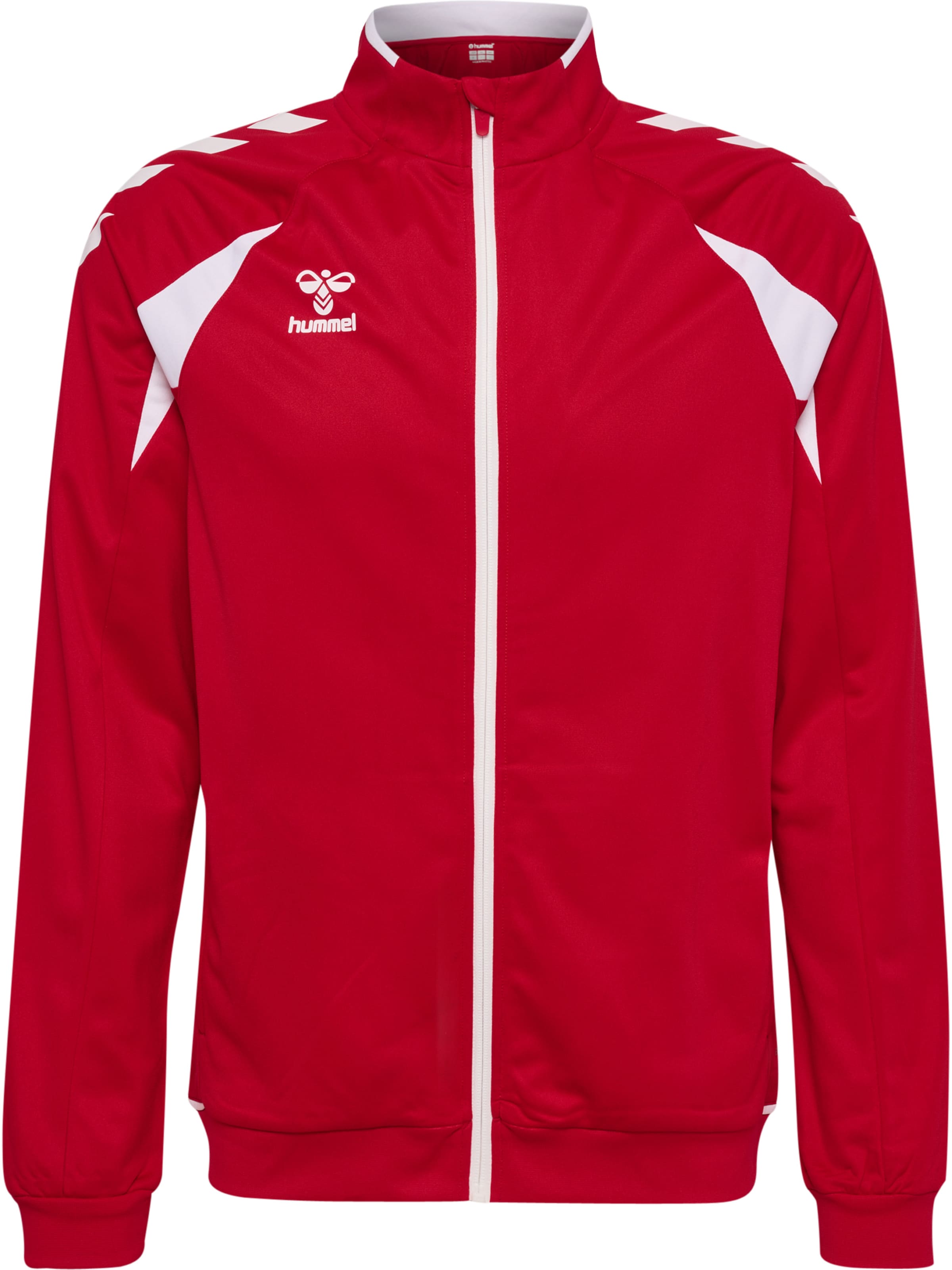 Veste de survêtement Hummel en rouge : devant