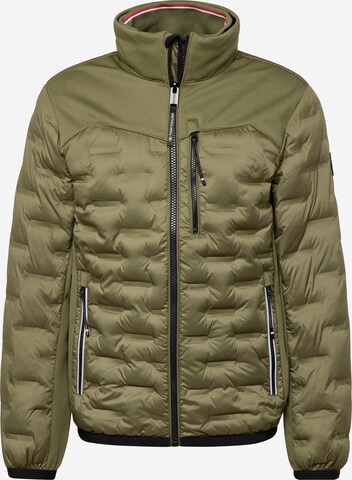 TOM TAILOR Between-Season Jacket in Green: front