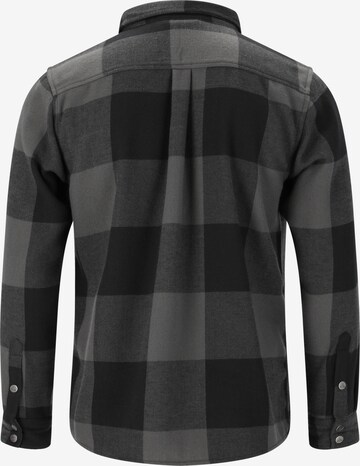 Whistler Regular fit Athletic Button Up Shirt 'Vecna' in Black