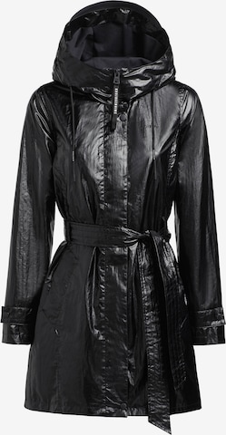 khujo Raincoat 'Alecia2' in Black: front