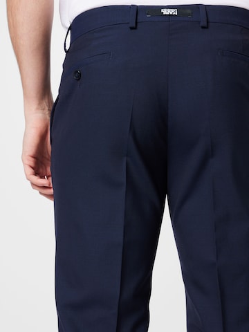 regular Pantaloni con piega frontale di Karl Lagerfeld in blu