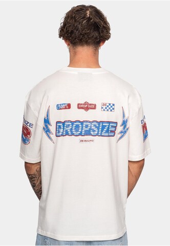Dropsize - Camisa 'Racing' em branco