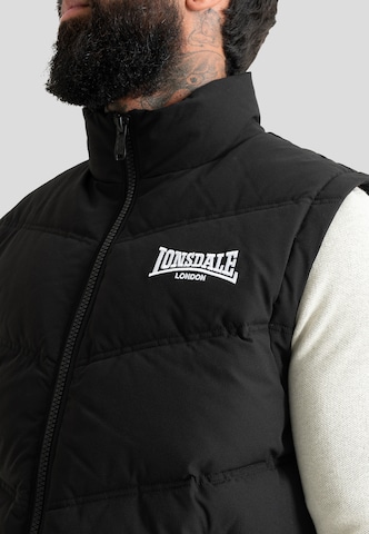 Lonsdale London Kamizelka 'Deptford' w kolorze czarny