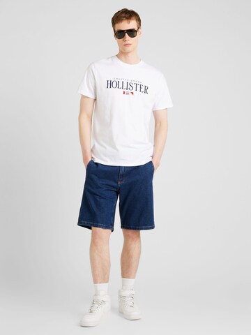 HOLLISTER Shirt 'COASTAL' in Wit