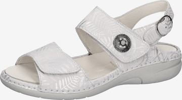 WALDLÄUFER Sandals in White: front