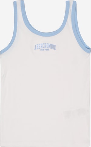 Abercrombie & Fitch Top 'MAR' in Wit: voorkant