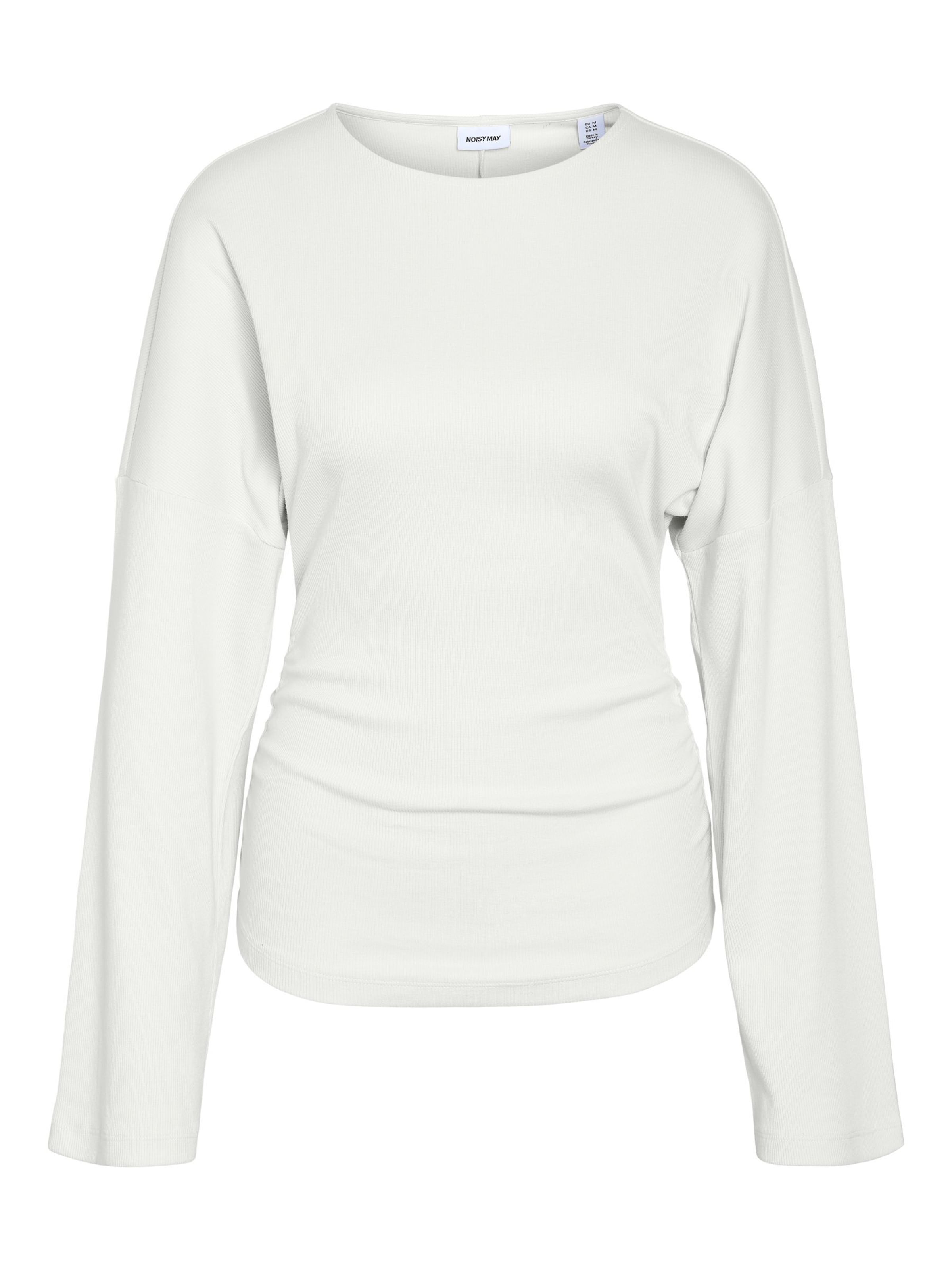 Noisy may Shirts 'ABBI' i hvid: forside