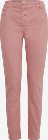 PULZ Jeans Jeans in Roze: voorkant