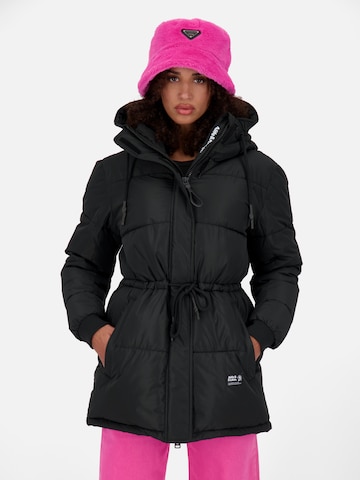 Alife and Kickin Winter jacket 'Erin' in Black: front
