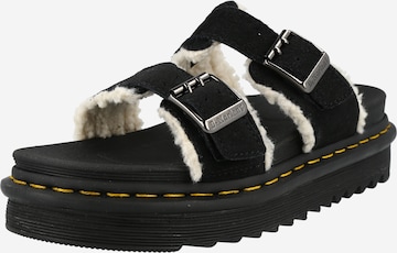 Dr. Martens Pantoletter 'Myles' i svart: forside