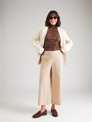 MORE & MORE - Pierna ancha Pantalón en beige