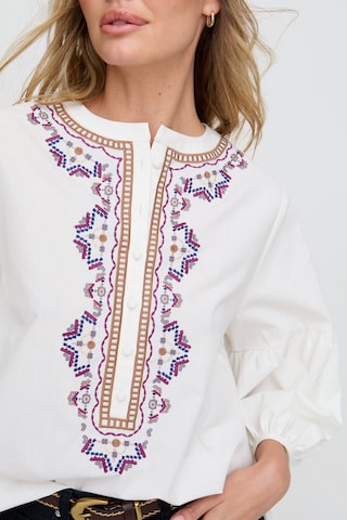 RAFFYA Blouse 'Anai' in White