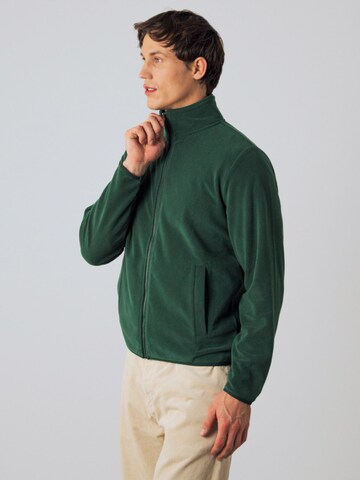 Giacca di pile di Honest Basics in verde