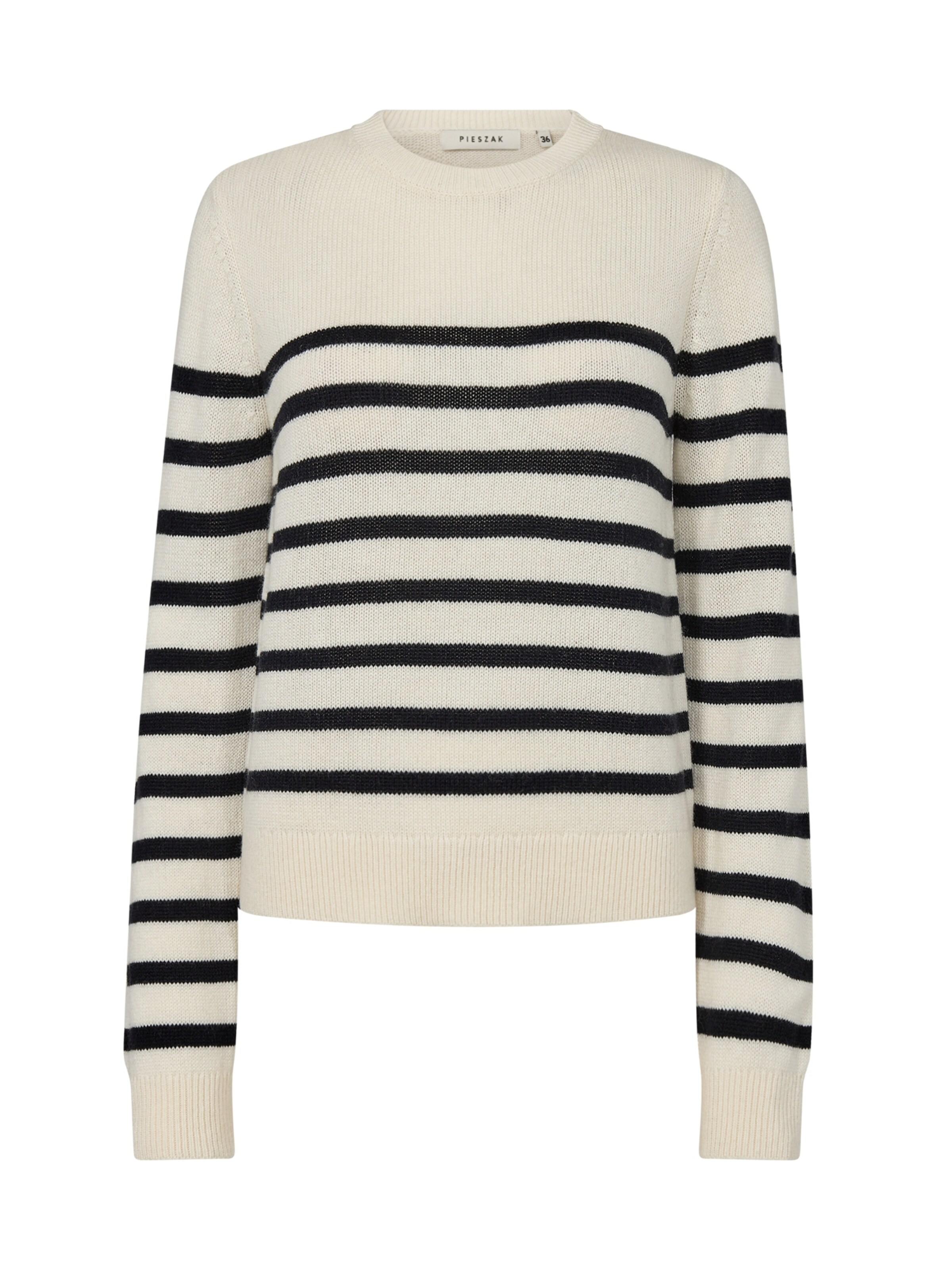 Pullover 'Manilla' di Pieszak in bianco: frontale